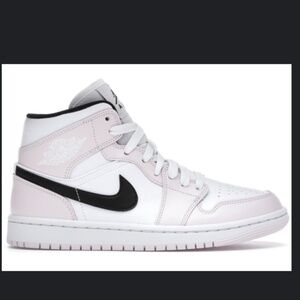 Jordan 1 mid barely rose